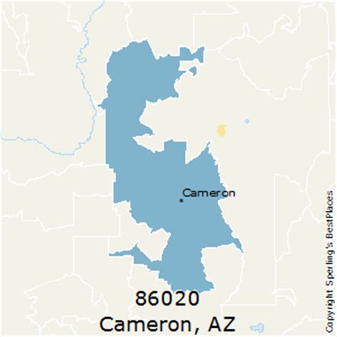 ZIP Code 86020 Map, Demographics, More for Cameron, AZ.